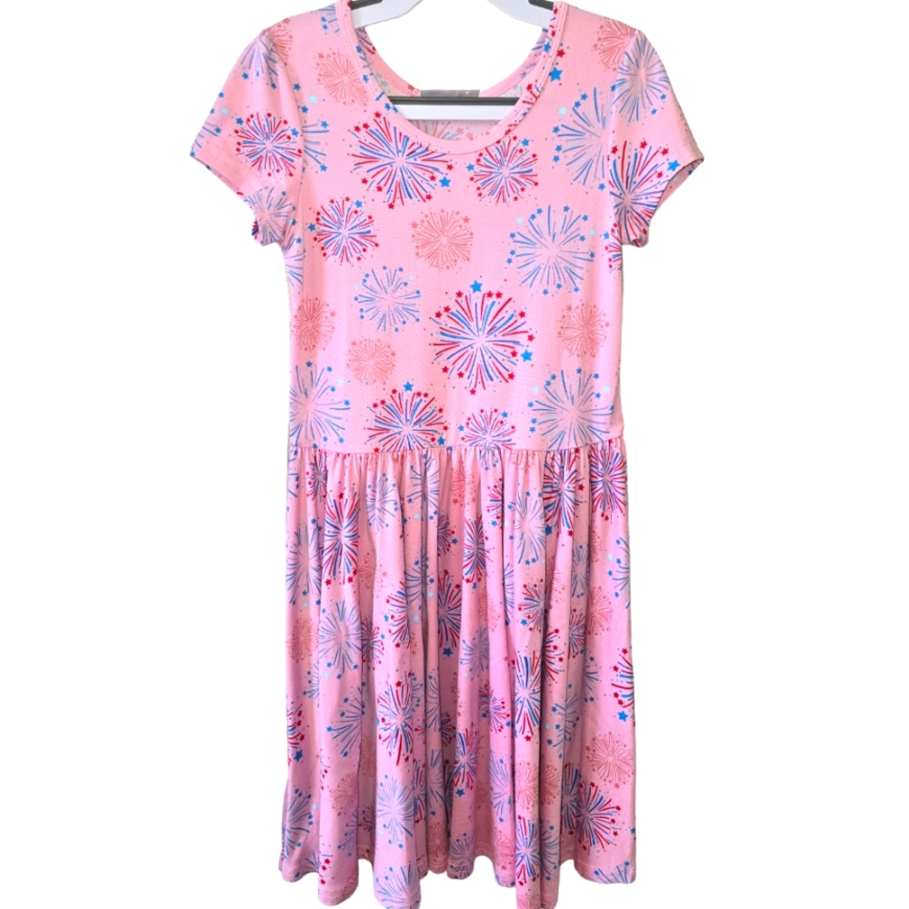 DotDotSmile Fireworks/4th of July Dress